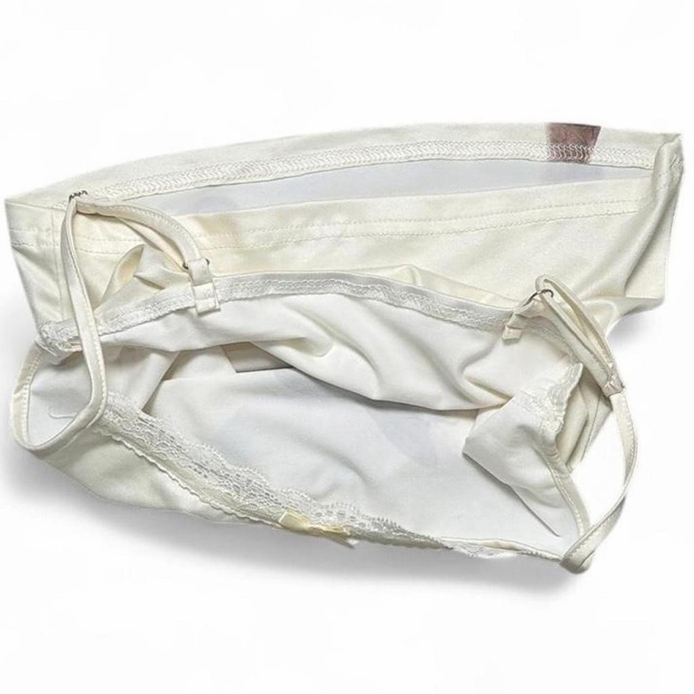 Y2K Coquette Deer Graphic Lace Bow Cami XS Cottage Tank Brandy Melville Style - Picture 8 of 8